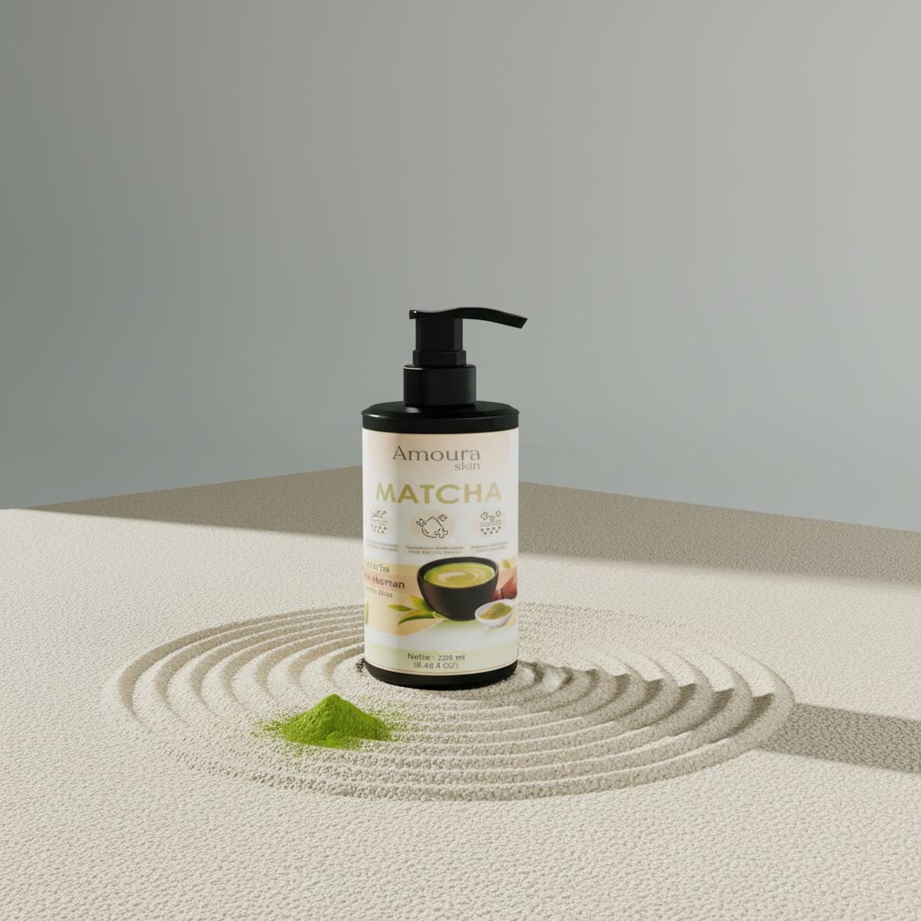 Amoura Head To Toe For Woman Matcha Bliss 250ml Non-SLS Formula